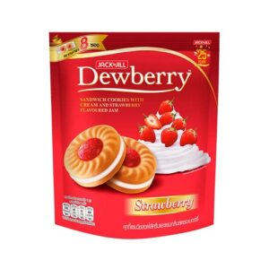 Jack ‘n Jill Dewberry Strawberry Sandwich Cookies (144g)