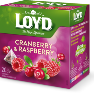 Loyd Cranberry & Raspberry Tea Bags (2g x 20 Pyramids)