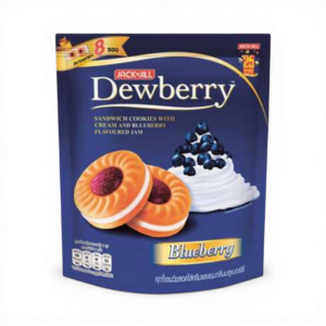 Jack ‘n Jill Dewberry Blueberry Sandwich Cookies (144g)