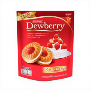 Jack ‘n Jill Dewberry Strawberry Sandwich Cookies (144g)