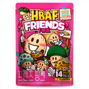 HBAF Friends Pink Assorted Almond Snacks (280g)