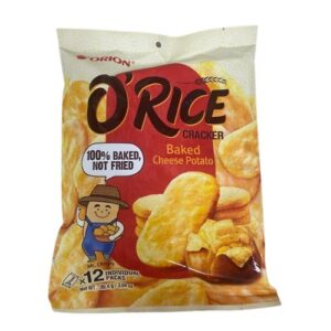 Orion O’Rice Baked Cheese Potato Rice Crackers (86.4g x 12 packets)