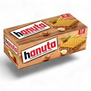Hanuta Hazelnut Wafer Sandwich (10 Pieces)
