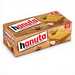 Hanuta Hazelnut Wafer Sandwich (10 Pieces)