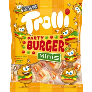 Tolli Mini Burger Gummy Candy – 170g